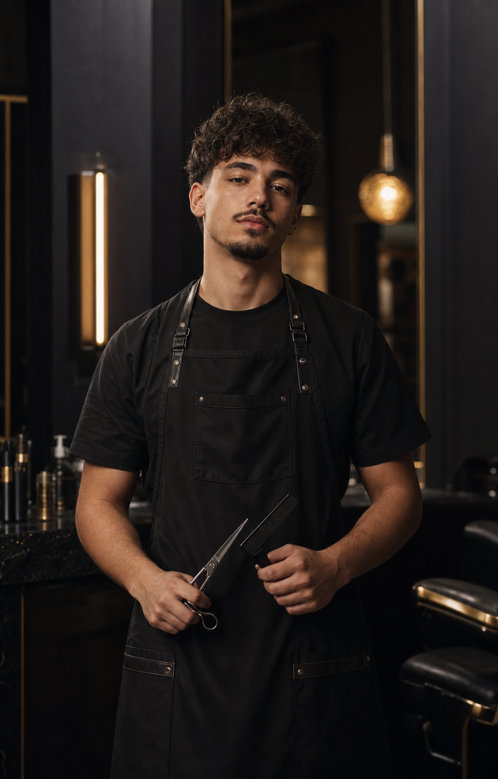 Yassine portret